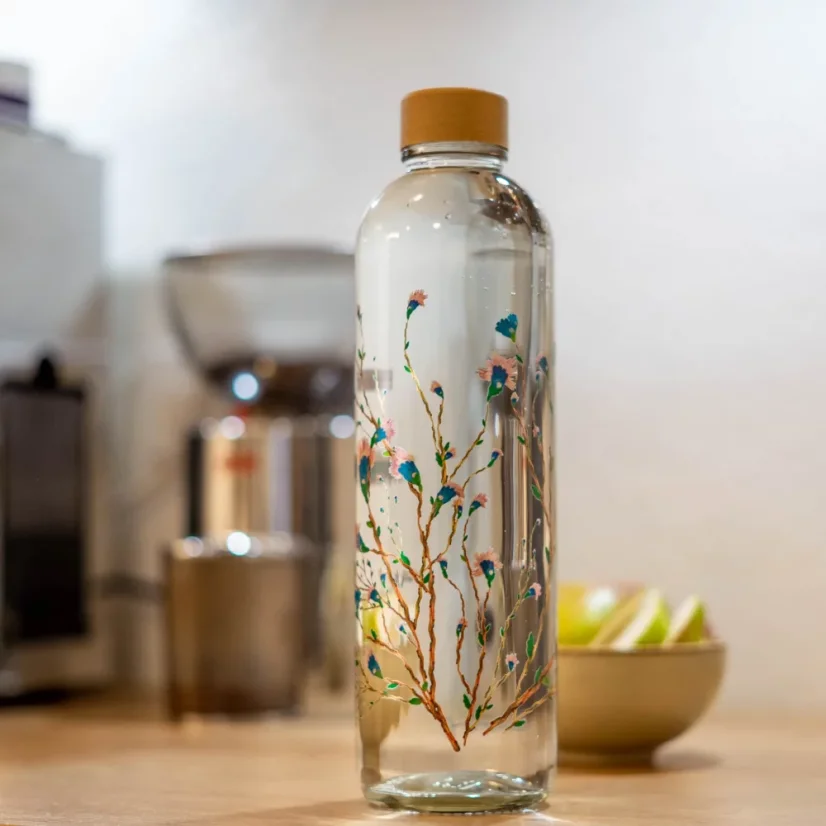 Carry skleněná láhev na pití Hanami - objem: 1 l