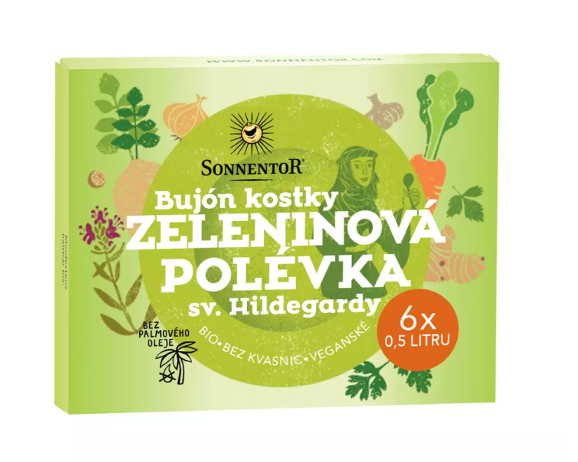 Sonnentor Bio zeleninový bujón Zeleninová polévka sv. Hildegardy 60 g