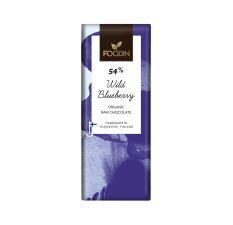 Foodin Raw vegan čokoláda s lesními borůvkami 54 % bio, 40 g