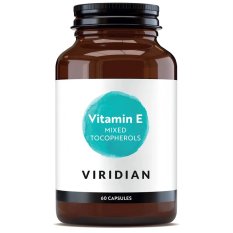 Viridian Vitamin E Mixed Tocopherols 60 kapslí