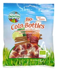 Oekovital Bio želé cukríky v tvare Cola fliaš s príchuťou Coly a limetky 80 g