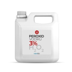 Nanolab Peroxid vodíku 3% objem 500 ml min.trv. 12/2025