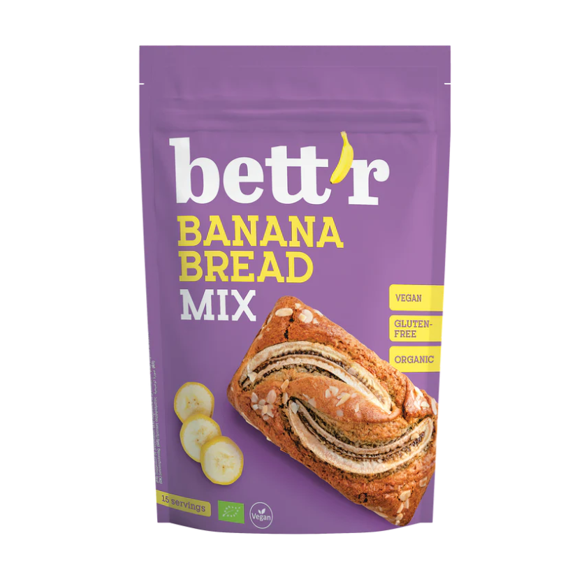 Bett'r Bio Banánový chlebíček bezlepková směs, 300g