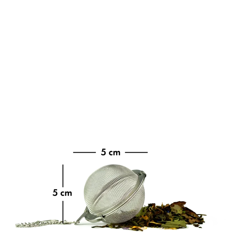 Alveus čajový filter, nerezové sitko okrúhle 5 cm priemer, s úchytkou