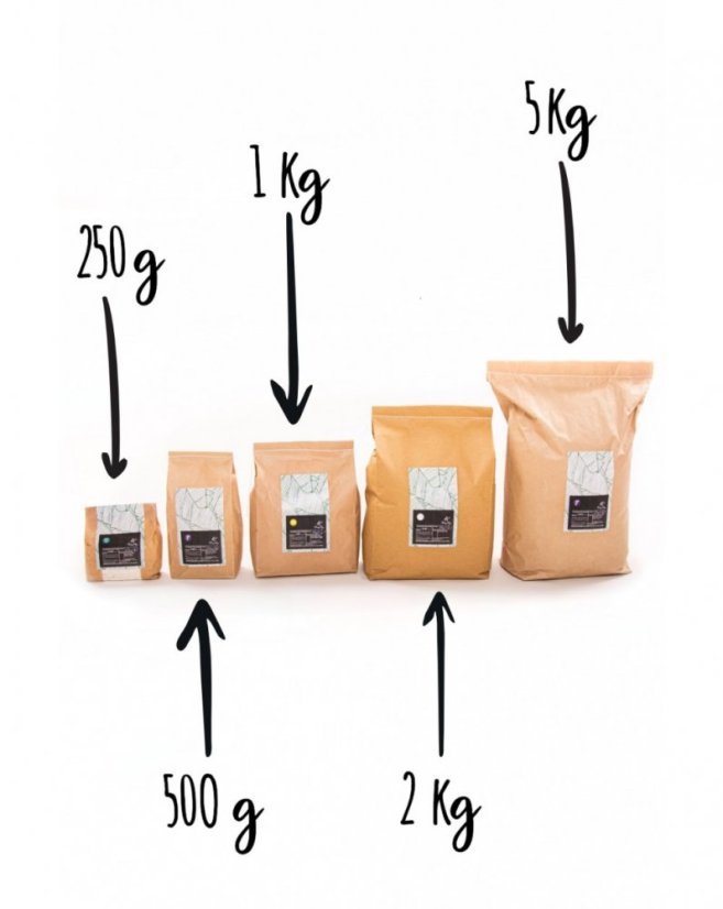 Alchymistky 100%  kokosové mýdlo na praní s vůni máty, strouhané - hmotnost: 5 kg