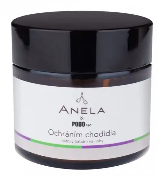 Anela a Podoest Mätový balzam na nohy Ochránim chodidlá