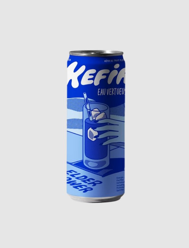 Kefir Eau Vertueuse Bio vodní kefír Bezinka 250 ml