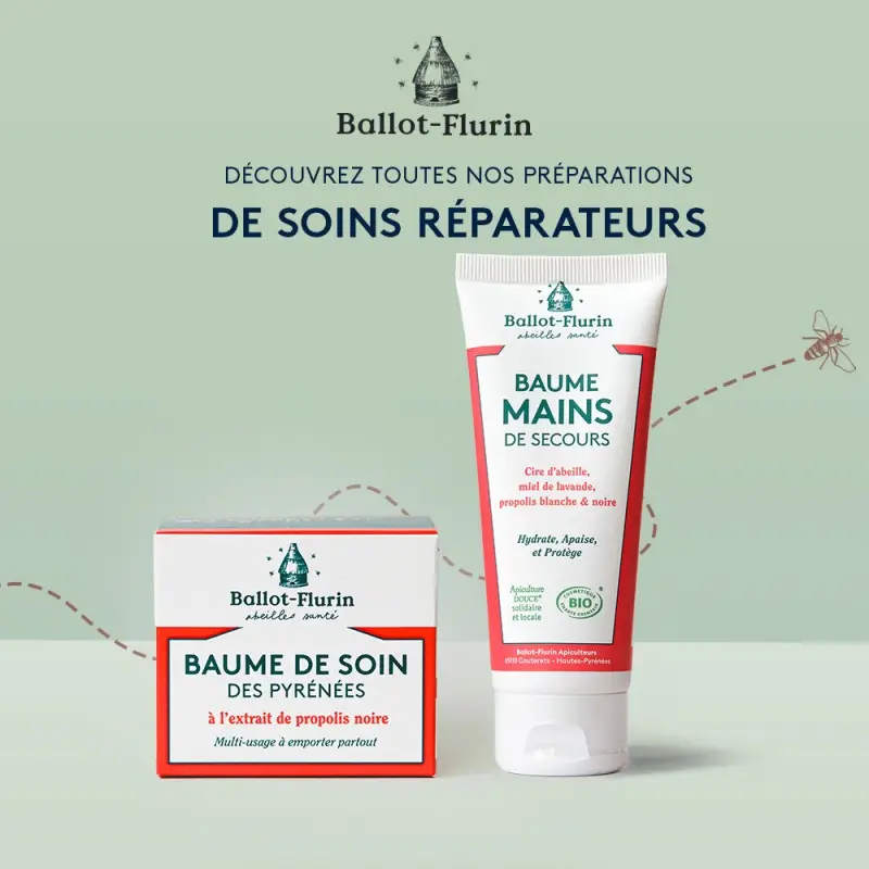 Ballot-Flurin Ochranný balzam na ruky s medom a propolisom 4 v 1 (75 ml)