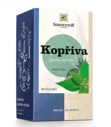 Sonnentor Bio porcovaný bylinný čaj Kopřiva 18 g
