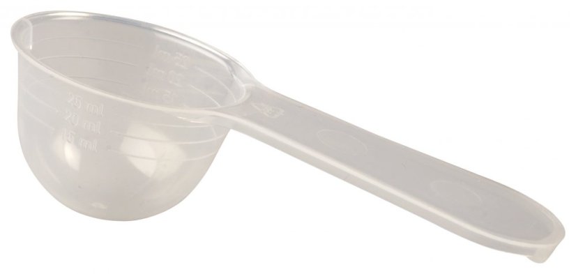 Klar Odměrka 25 ml  na práškové produkty