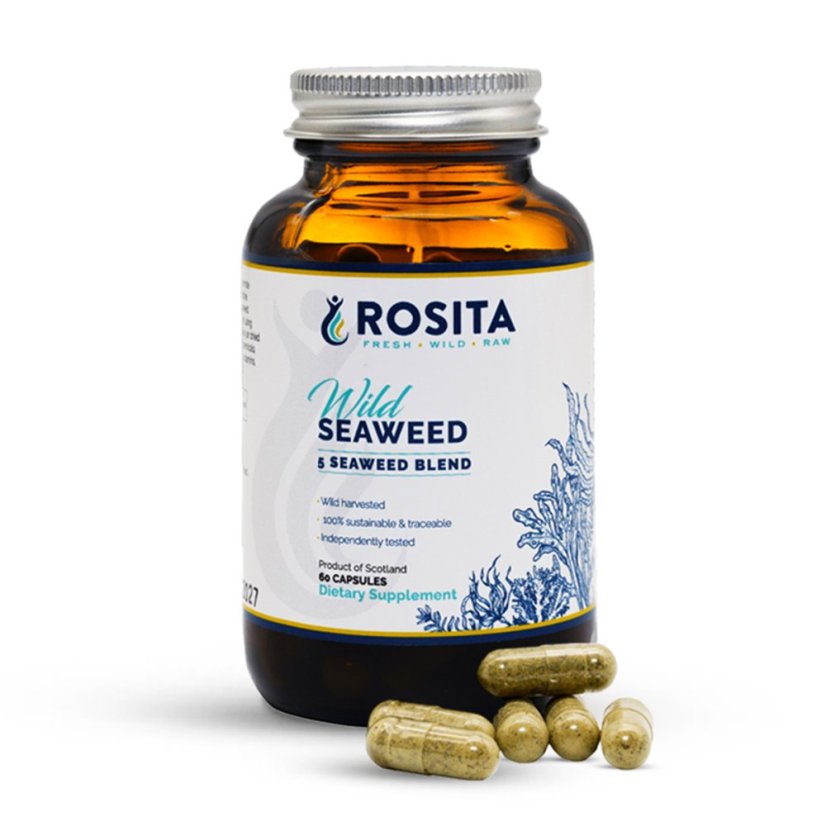 Rosita 5 Seaweed Blend-Zmes morských rias 60 kapsúl
