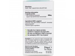 Living Nutrition Fermentovaná bazalka tulsi 60 kapsúl