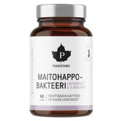 Puhdistamo Lactic Acid Bacteria Boulardii Probiotiká LactoSpore® a Lynside®