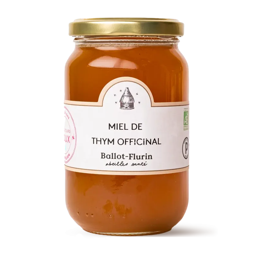 Ballot-Flurin Tymiánový med - hmotnost: 480 g Ballot-Flurin Tymiánový med - hmotnost: 480 g