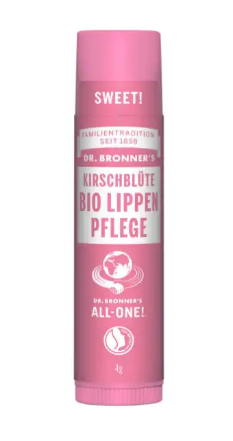 Dr. Bronners balzam na pery Cherry Blossom 4 g