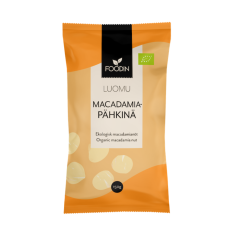Foodin Raw makadamové ořechy, bio 150 g