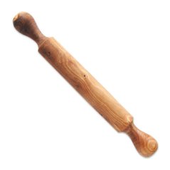 Olivenholz Váleček na těsto z olivového dřeva, průměr 3 cm, 25 cm