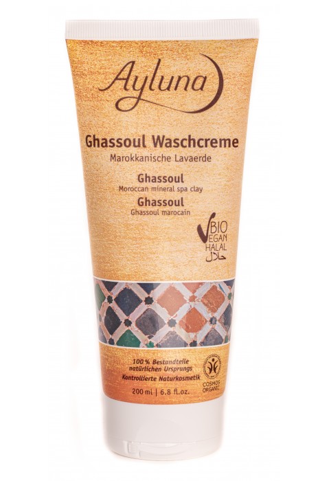 Ayluna Rhassoul, umývací krém, marocký íl 200 ml