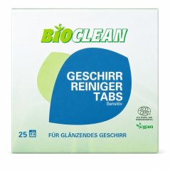 Bioclean tablety do myčky sensitiv 25 x 20 g