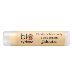 Biorythme balzám na rty s chia olejem Jahoda 4,8 ml