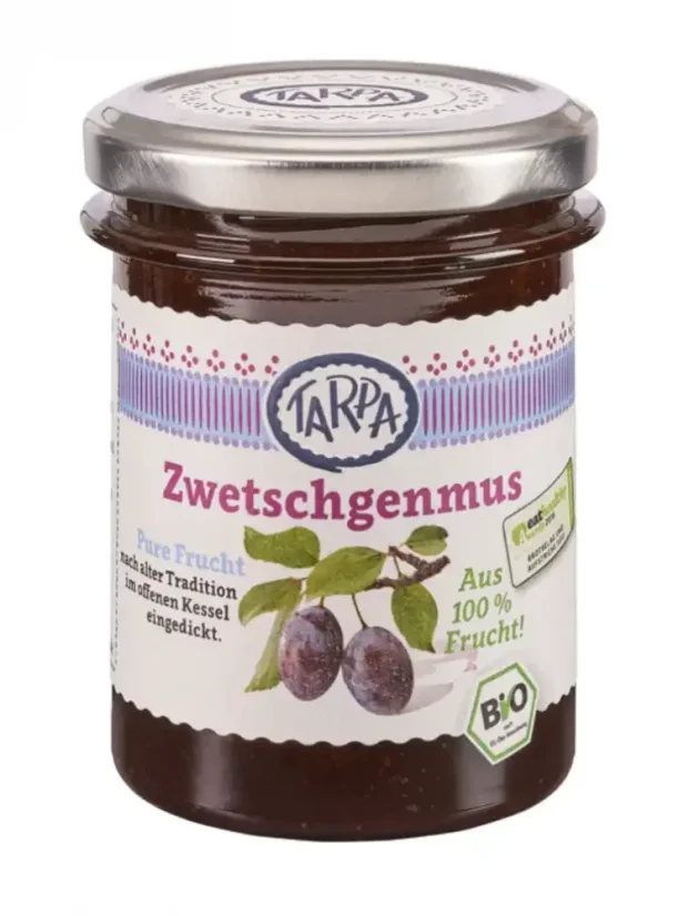 Tarpa Bio švestková povidla bez přidaného cukru 220 g