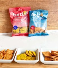 Bett’r Bio Krekry z quinoy s příchutí uzené papriky 100 g