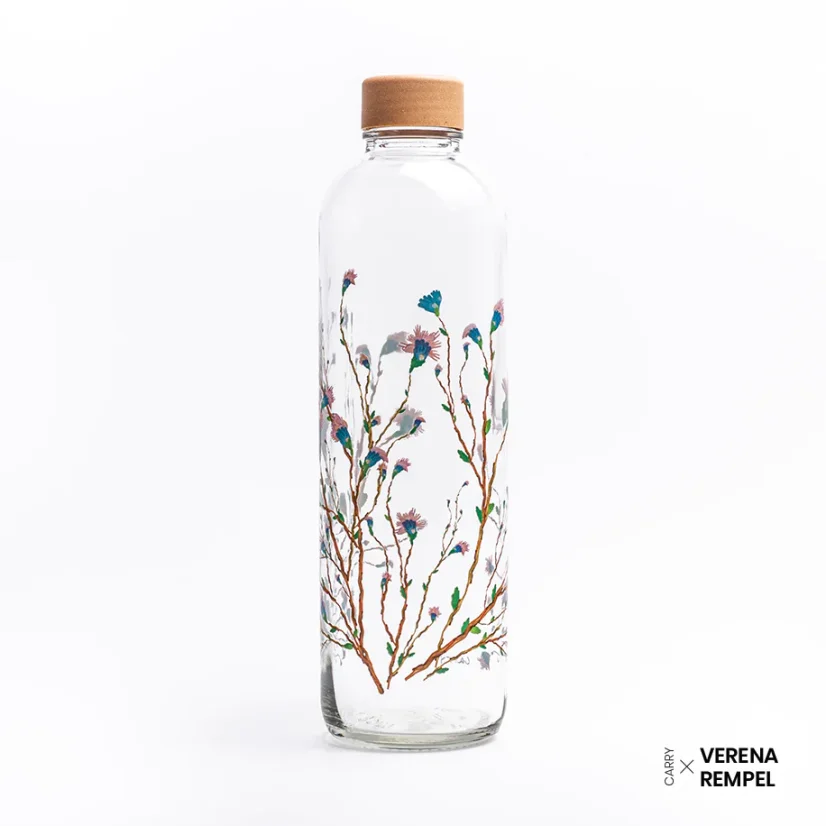 Carry skleněná láhev na pití Hanami - objem: 1 l