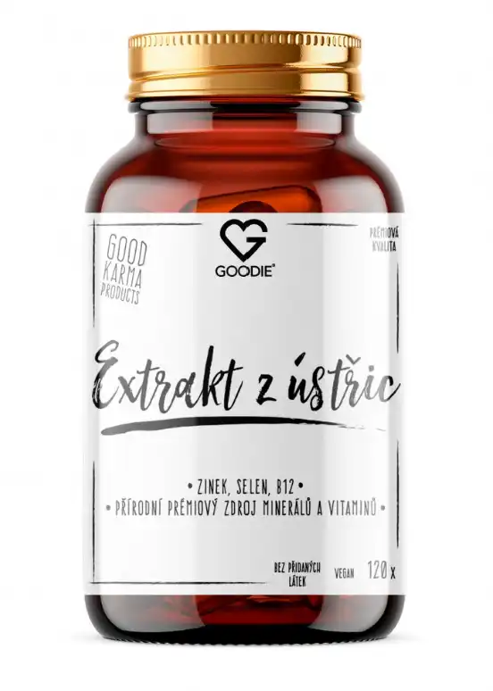 Goodie Bio lyofilizovaný extrakt z ustríc 120 kapsúl