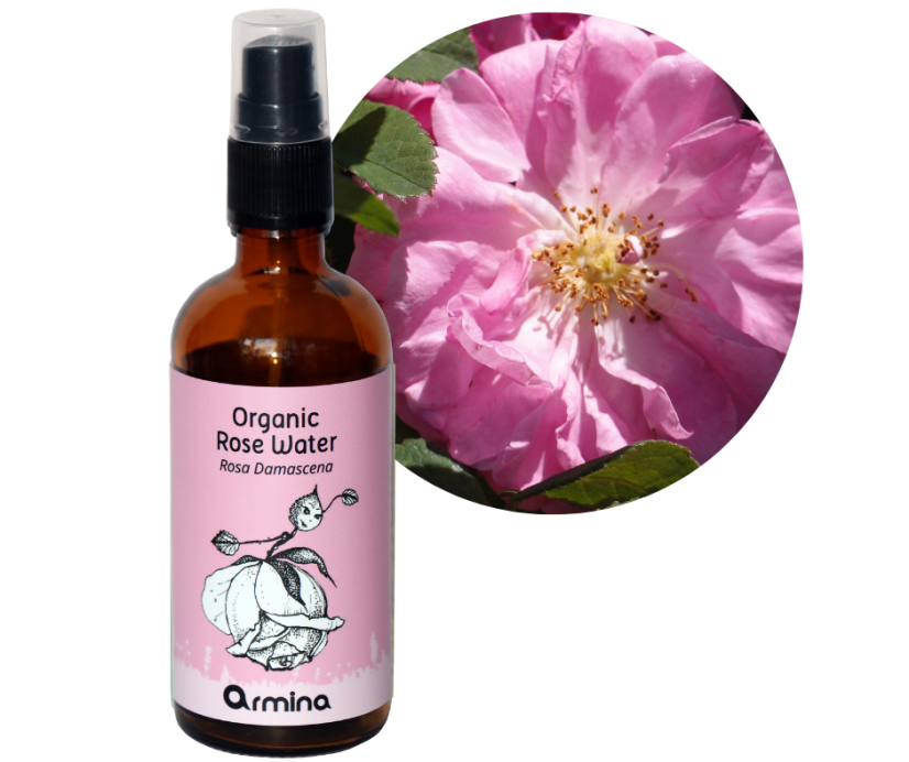 Armina Kvetová voda Ruža damašská BIO