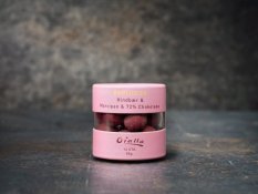 Oialla Bio marcipánovo-čokoládové guličky s malinami 80 g