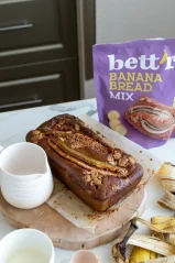 Bett'r Bio Banánový chlebíček bezlepková směs, 300g