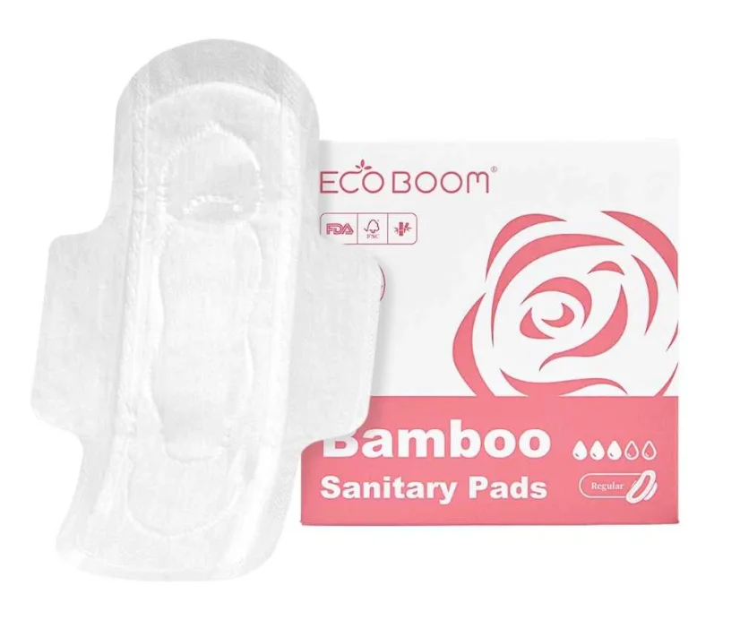 Ecoboom Bambusové hygienické vložky regular 8 ks