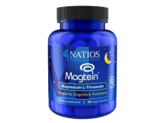 Natios Magtein, Magnesium L-threonate, 90 veganských kapslí