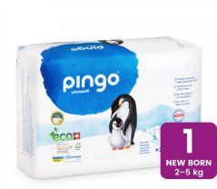 Pingo ekologické plenky newborn v.1 (2-5 kg) 27 ks