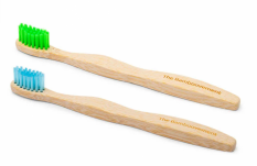 Bamboovement bambusový zubní kartáček soft green zelený pro děti