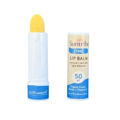 Suntribe prírodný minerálny balzam na pery SPF 50 5 g