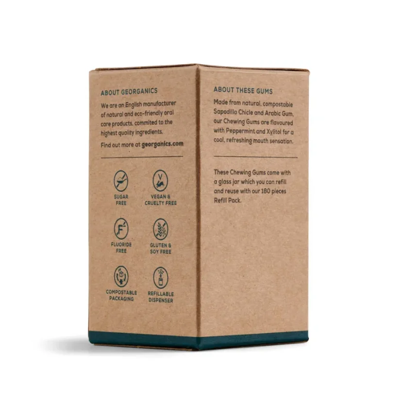 Georganics Mátové žvýkačky pro svěží dech