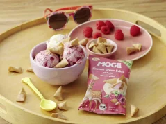 Mogli Bio Plněné malinové taštičky 30 g