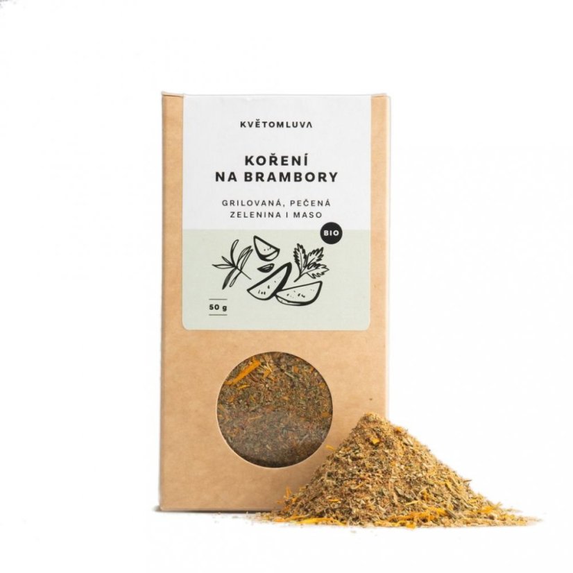Květomluva Bio Koření na brambory, grilovanou zeleninu i maso 50g