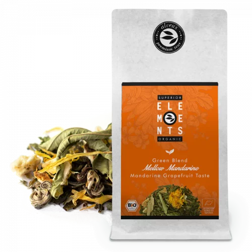 Alveus Bio prémiová zmes zeleného čaju a ovocia Mellow Mandarine 100 g