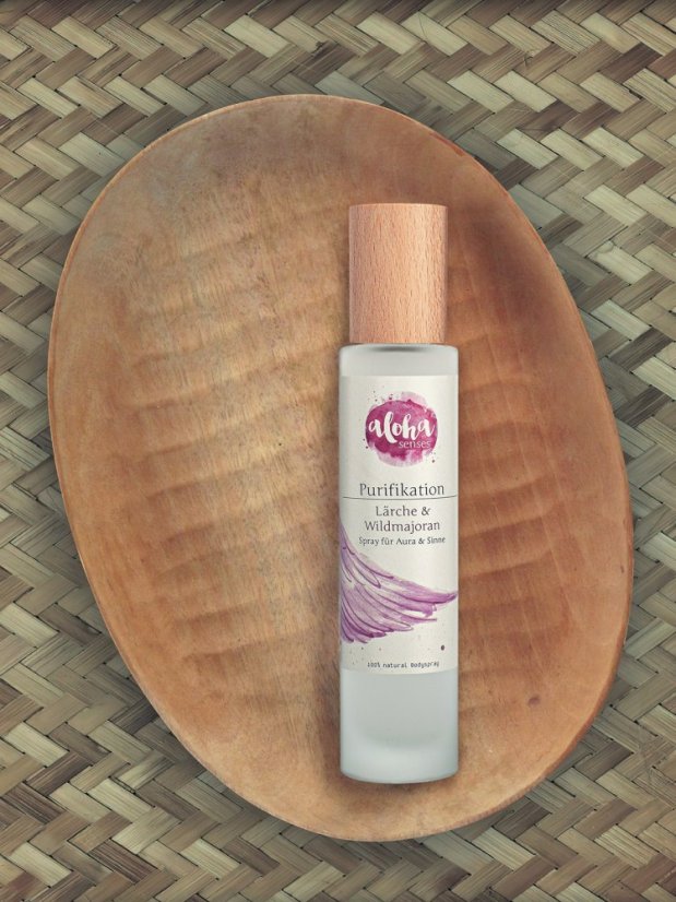 Aloha senses telový sprej Očista, Smrekovec a Divoký majorán - objem: 100 ml