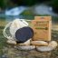 Pandoo Černé odličovací znovupoužitelné bavlněné polštářky v pytlíku 10 ks
