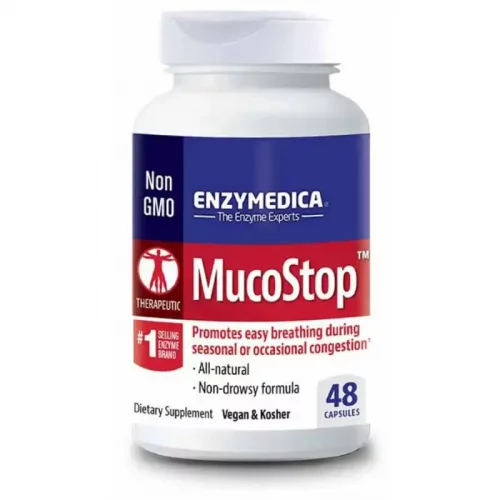Enzymedica Mucostop 48 kapsúl