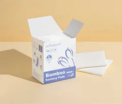 Ecoboom Bambusové hygienické vložky dlhé 8 ks