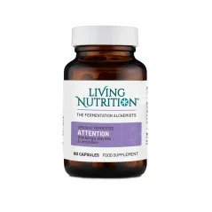 Living Nutrition Attention bio 60 kapslí