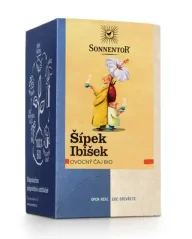 Sonnentor Bio porcovaný ovocný čaj Šípek Ibišek 54 g