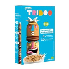 Smileat BIO cereální kroužky bez přidaného cukru 300g