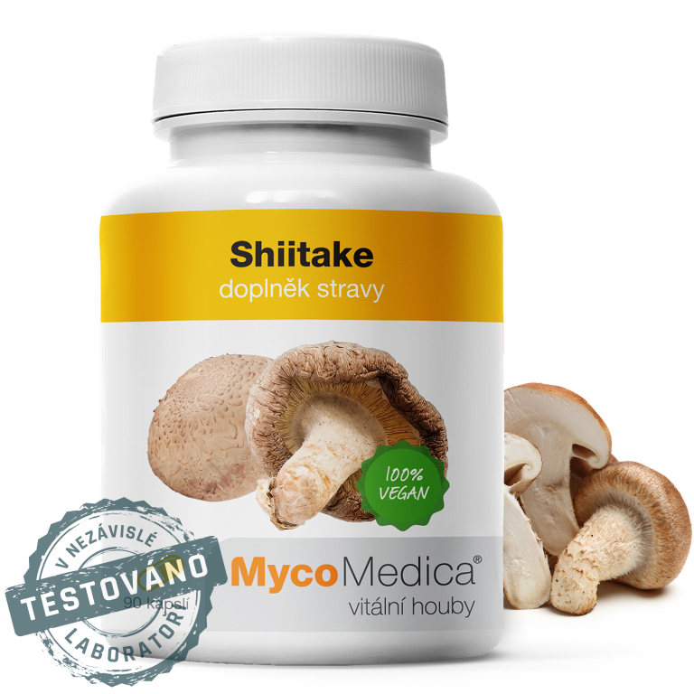 MycoMedica Shiitake 90 kapsúl min.trv.02/2026