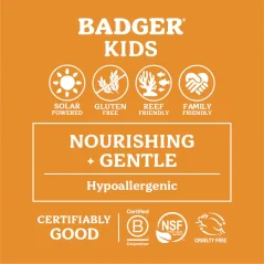 Opaľovací krém Badger Clear zinc Vanilka Mandarínka SPF 30 87 ml