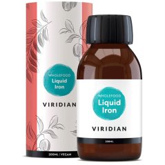 Viridian Liquid Iron wholefood, tekuté železo 200ml